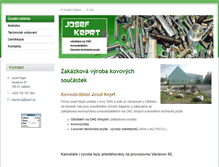 Tablet Screenshot of keprt.eu